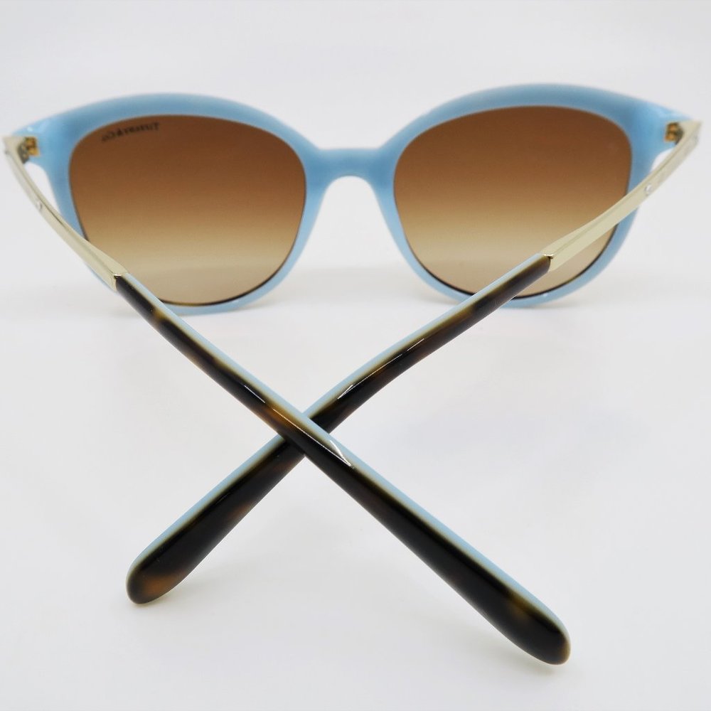 Tiffany & Co. TF 4117-B 8134/3B Tortoise & Azure - Picture 6 of 10
